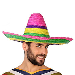 Totalcadeau Sombrero Multicouleur chapeau Mexicain pas cher