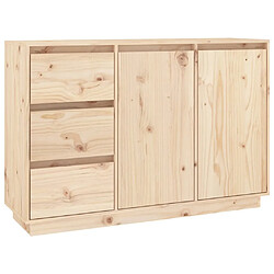 vidaXL Buffet 111x34x75 cm Bois massif de pin