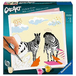 Set de peinture par chiffres Ravensburger Zebra