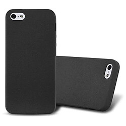 Cadorabo Coque iPhone 5 / 5S / SE 2016 Etui en Noir