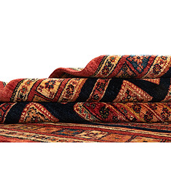 Vidal Tapis de laine 173x106 brun Kashkuli pas cher