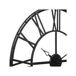 Atmosphera, Createur D'Interieur Horloge en métal 70 cm Edena - noir - Atmosphera