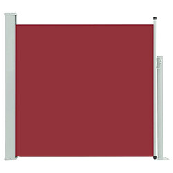 Maison Chic Auvent latéral rétractable de balcon | Store extérieur | Auvent solaire de patio 170x300 cm Rouge -GKD21001