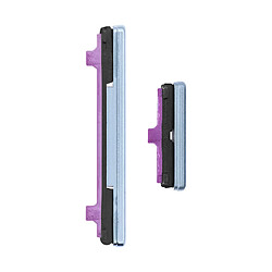 Avizar Clappio Bouton Power et Volume pour Samsung Galaxy S10 et S10 Plus Bleu Clair