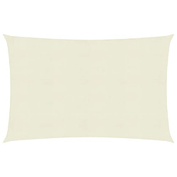 Helloshop26 Voile d'ombrage 160 g/m² crème 4 x 5 m pehd 02_0009096