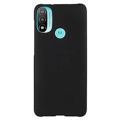 Coque en TPU anti-rayures, caoutchouté noir pour votre Motorola Moto E20/E30/E40