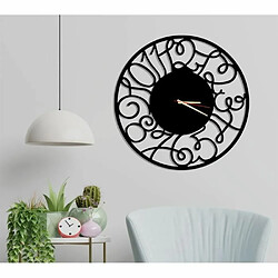 DEKORY Asymétrique Horloge Murale en Métal 50cm