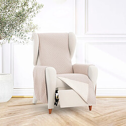 Avis Housse de fauteuil Eysa SILVER Beige 100 x 110 x 55 cm Réversible