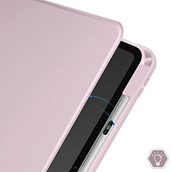 Acheter Avizar Étui pour iPad Pro 11 2024 Clapet Support Rotatif avec Protège Caméra Rose Poudré