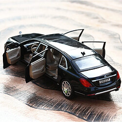 Universal 1/24 Limousine Extension Modèle Voiture Moulée Sous Pression Délicate Collectible Box | Voiture Jouet Moulée Sous Pression(Le noir)