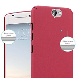 Avis Cadorabo Coque HTC ONE A9 Etui en Rouge