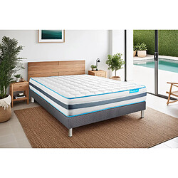 Bodycare Matelas BodyFlex ressorts ensachés et mémoire de forme 140x190