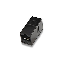 Adaptateur RJ45 NANOCABLE 10.21.0501 Cat.6 UTP Noir pas cher