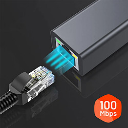 Acheter Avizar Adaptateur Réseau micro-USB vers Ethernet RJ45 Universel Vitesse 100Mbps - Noir