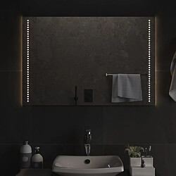 vidaXL Miroir de salle de bain à LED 90x60 cm