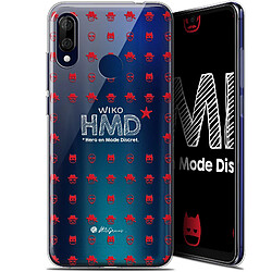 Caseink Coque Pour Wiko View 3 LITE (6.09 ) [Gel HD Collection Petits Grains ? Design HMD* Hero en Mode Discret - Souple - Ultra Fin - Imprimé en France]