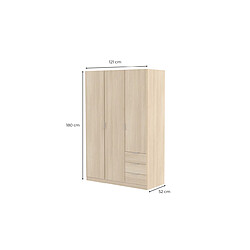 Loungitude Armoire NINA 3 portes