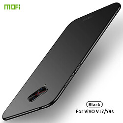 Wewoo Coque For vivo V17 / Y9s Frosted PC Ultra-thin Hard Case Black