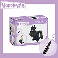 Acheter Hoppimals Tootiny Vache Sauteuse et Bondissante Animal Sauteur pour Les Enfants âgés de 12 Mois et Plus - Emballé dans Une Boîte Cadeau, Pompe Incluse ? Chevauchez Un Animal Gonflable ? Noire