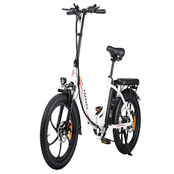 Acheter Vélo Électrique FAFREES F20 - 250W Batterie 576WH Autonomie 70KM - Blanc