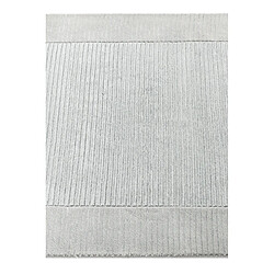 Vidal Tapis de couloir en laine 409x81 gris Darya pas cher