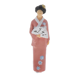 1:64 Scène Modèle De Scénario De Femmes Japonaises Pour Enfants Groupe De Jouets Rose pas cher