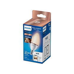 Avis Lampe LED Philips Wiz Blanc F 40 W 4,9 W E14 470 lm (2700-6500 K)