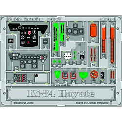 Ki-84 Hayate interior für Hasegawa Bausatz- 1:32e - Eduard Accessories