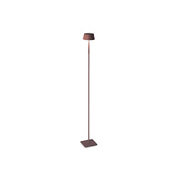 Ideal Lux Borne de jardin Pure Métal Café Marron