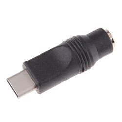 Acheter 2Pièce 5.5 Mm X 2.1 Mm DC Prise Jack Prise Femelle à USB Type C 3.1 Mâle Alimentation Câble De Charge Adaptateur Convertisseur Connecteur