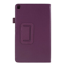 Etui en PU violet foncé pour votre Samsung Galaxy Tab A 8.0 Wi-Fi (2019) SM-T290