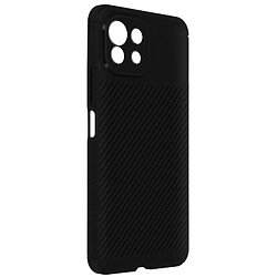 Avizar Coque Xiaomi Mi 11 Lite et 11 Lite 5G NE Effet Carbone Aspect Brillant Noir