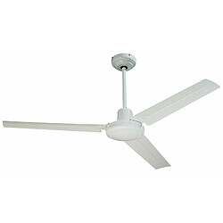 Avis FARELEK - SEYCHELLES O 122 cm - Ventilateur de plafond reversible - 3 pales metal laquees blanc - 112416