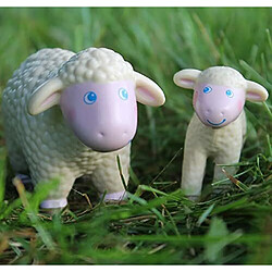 HABA Little Friends Sheep - Figurine danimal de ferme en plastique de 9,5 cm pas cher