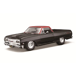 Universal 1: 24 Modifié Chevrolet Chevrolet SS 396 Modèle de précision de moulage sous pression hautement détaillé Modèle de voiture Collection Cadeau | Voiture jouet de moulage sous pression (noir)