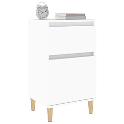 Acheter Maison Chic Table de chevet,Table de nuit,Table d'appoint pour salon blanc 40x35x70 cm -MN77649