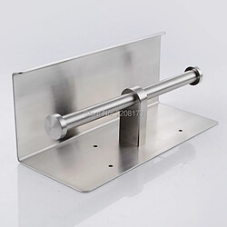 Avis Universal Accessoires de salle de bains Porte-papiers à deux rouleaux Support mural en acier inoxydable, nickel brossé | Porte-papier | Porte-papier Support mural en papier(Argent)