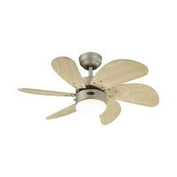 Westinghouse Ventilateur Turbo Swirl 76cm Titane Erable