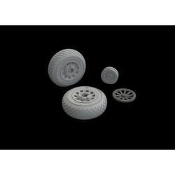 P-51D wheels diamond tread for Eduard - 1:48e - Eduard Accessories