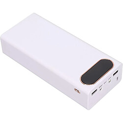 SANAG Diy Power Bank, Portable L16 Standard Edition 16-Section 2 Sortie Usb Boîte De Batterie, Avec Écran Lcd Et Port D'Entrée Micro Type C, Prend En Tous Les Modèles