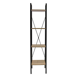 Acheter The Home Deco Factory Etagère 4 tablettes en bois et métal Savannah 34 cm.