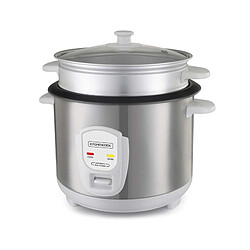 Cuiseur à Riz 1.8l Avec Cuve Métal Et Panier Vapeur Japan X Kitchencook Gris pas cher