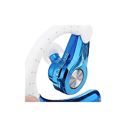 Universal Sport stéréo bluetooth 4.1 sans fil basse casque casque casque micro bleu