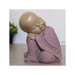 Statuette zen Bouddha 3 - L 11 x l 10 x H 12,3 cm