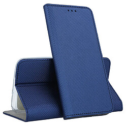 Htdmobiles Housse pour Samsung Galaxy S24 Plus 5G - etui coque pochette portefeuille + verre trempe - BLEU MAGNET