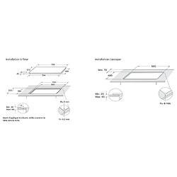 Table de cuisson gaz 73cm 5 feux noir - gowl758nbfr - WHIRLPOOL