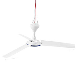 Universal 2IN1AC 110V 220V 220V DC 12V Réglage de la vitesse Silence Maison Dortoir Suspension Ventilateur Ventilateur de plafond Ventilateur de suspension de tente de camping