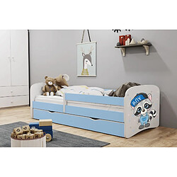 Avis Lit cabanon bleu Babydreams sans tiroir sans matelas 140/70