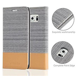 Avis Cadorabo Coque Samsung Galaxy S6 Etui en Gris