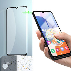 Avizar Verre Trempé pour Samsung Galaxy A14 4G et 5G Dureté 9H Anti-traces Contour Noir pas cher